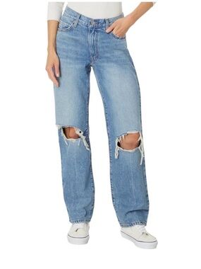 LEVI'S Women's Ripped '94 Baggy Jeans 30x31 Blue Medium A3510-0029
